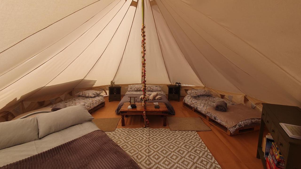מלון לאנדוברי Calon Y Goedwig Glamping מראה חיצוני תמונה