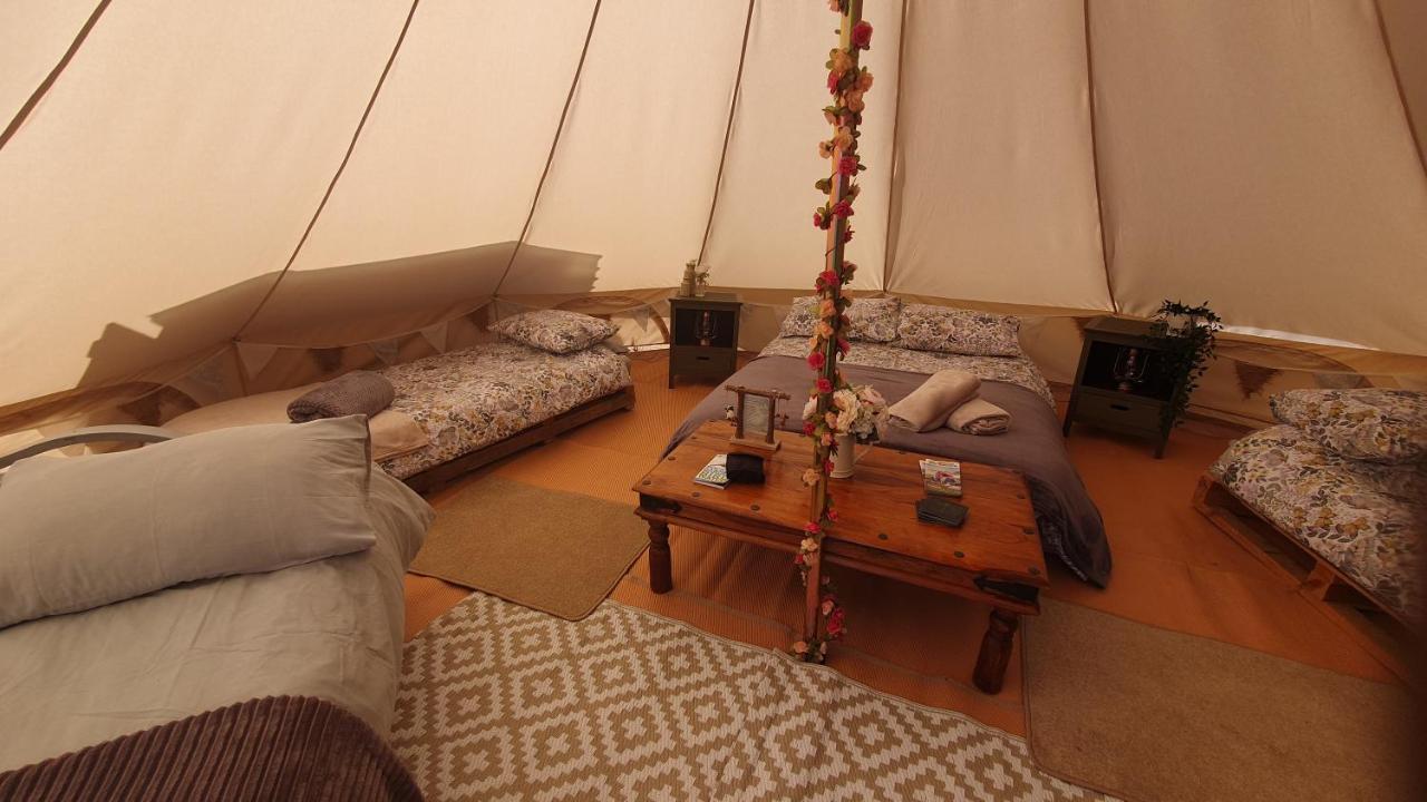 מלון לאנדוברי Calon Y Goedwig Glamping מראה חיצוני תמונה