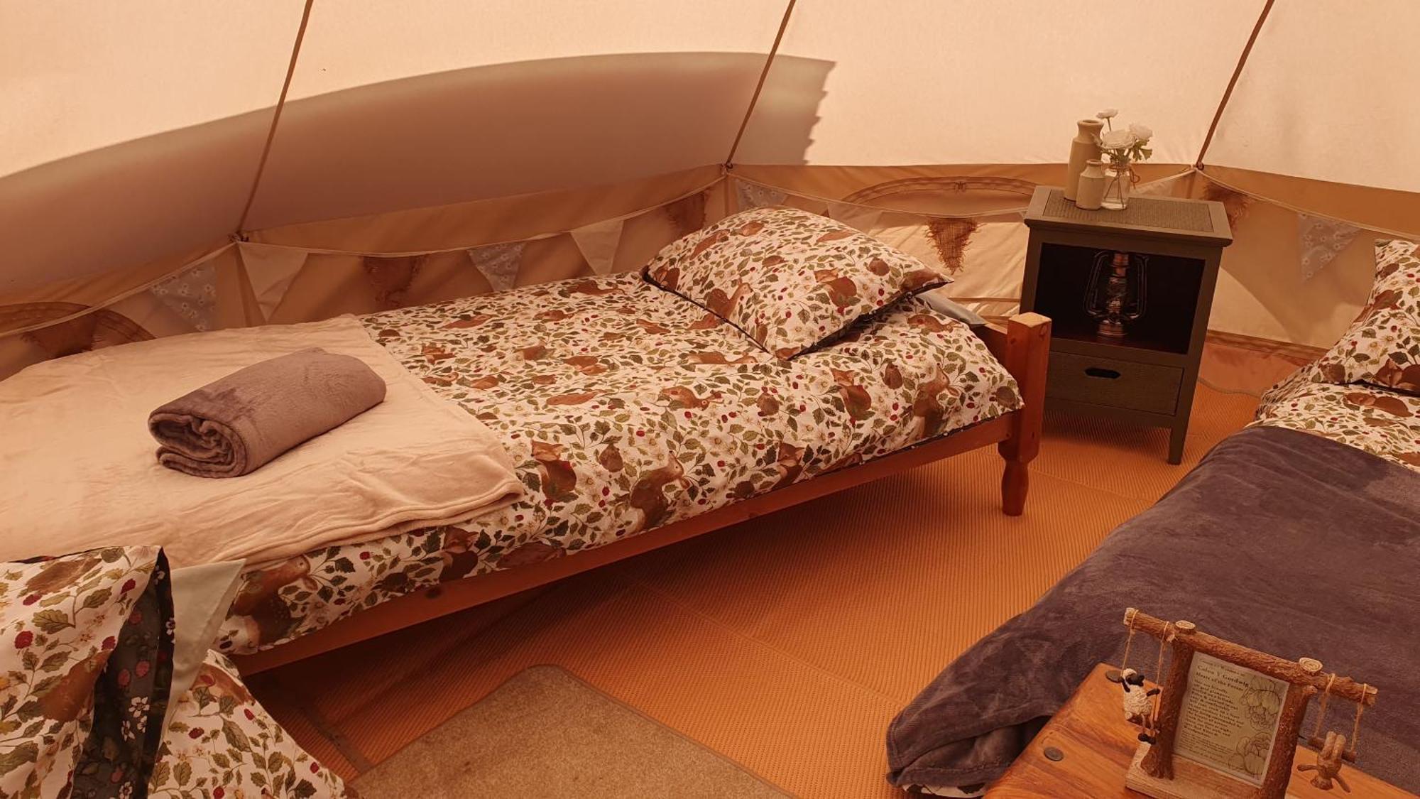 מלון לאנדוברי Calon Y Goedwig Glamping מראה חיצוני תמונה